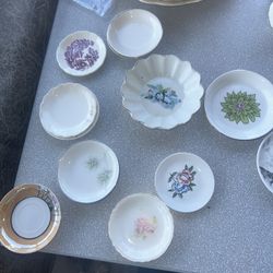 Antique Miniature saucers/plates