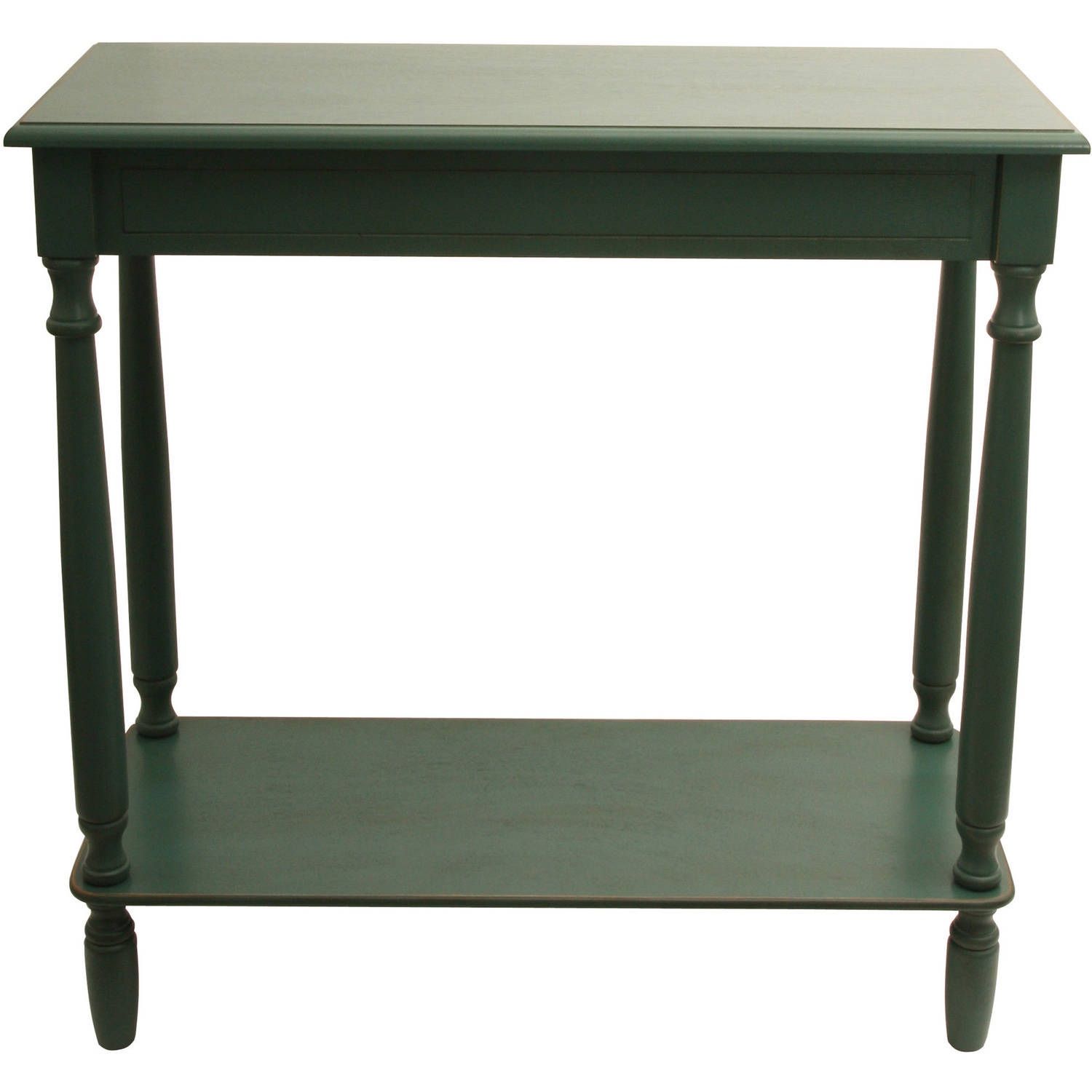 Simplify Rectangular Console Table Green - 28.25" W x 11.80" D x 28.25" H