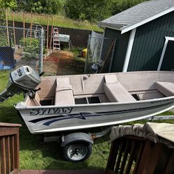 2001 12 ft Silvan Alaskan fishing boat 