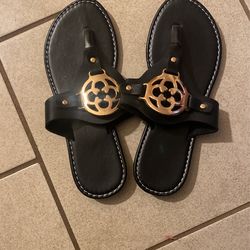 Black Sandals 