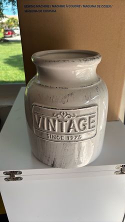 Vintage Since 1975 Ceramic Jar