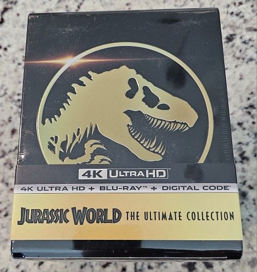 Jurassic World-The Ultimate 6-Movie Collection-4K Ultra HD+Blu-ray+Digital Code