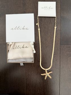 Ettika Starfish Necklace UNOPENED