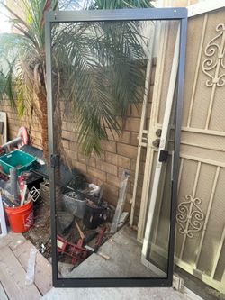 Screen sliding door