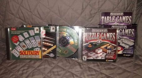 5 PC CD-ROM Computer Games 