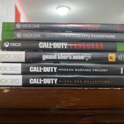Xbox Games Cod, Gta, Etc