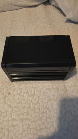 Black Plastic Desktop Drawer Organizer