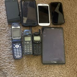 Old Used Phones And Tablet 