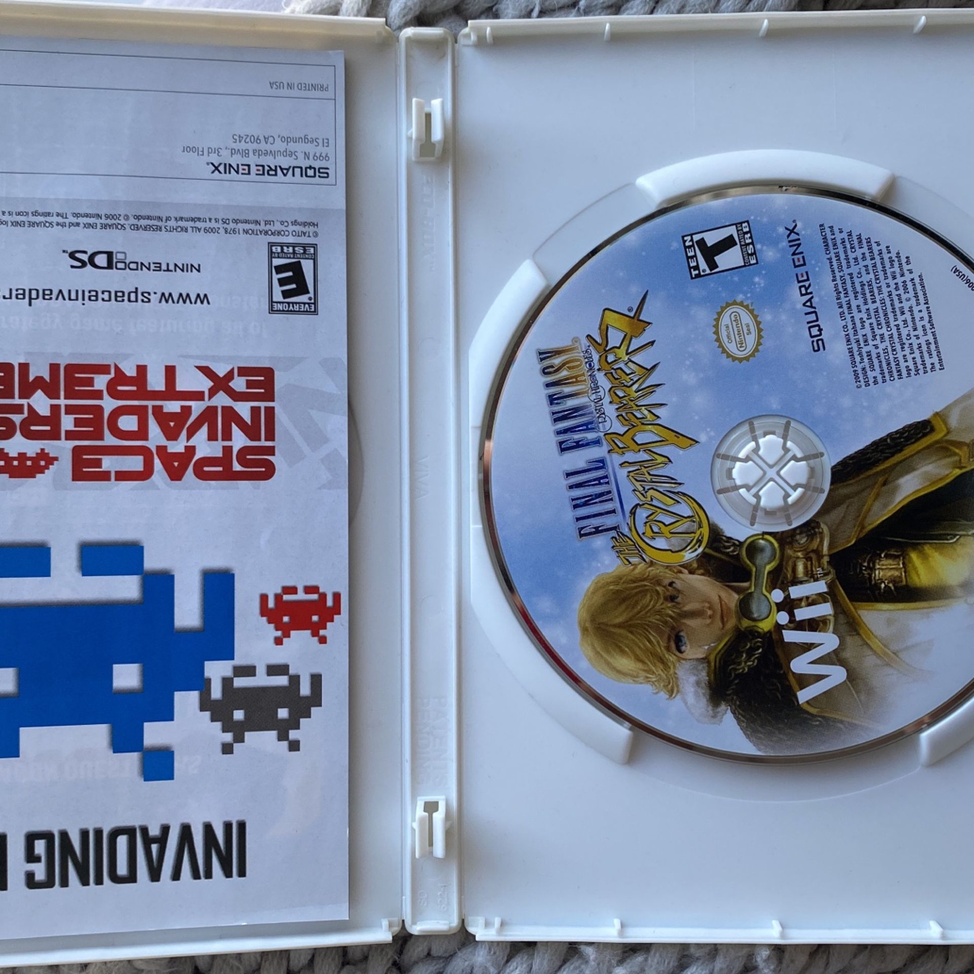 Wii Final Fantasy Crystal Bear