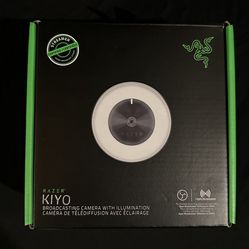 Razer Kiyo Webcam - Gaming Web Camera with Ring Light | 1080p @ 30 fps