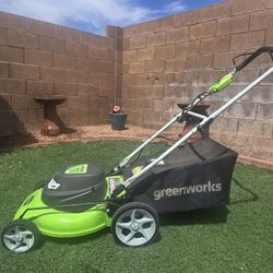 Green Works Electric Lawn Mower (Corded)