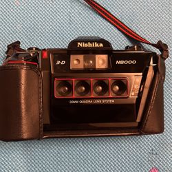 Nishika N8000 3-D  Film Camera 
