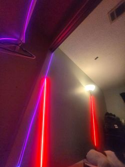 44 in red led light bars