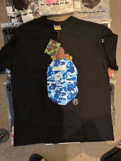 A Bathing Ape BAPE Black Graphic T-Shirt