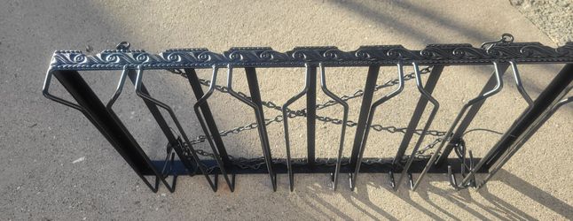 Hanging wine rack