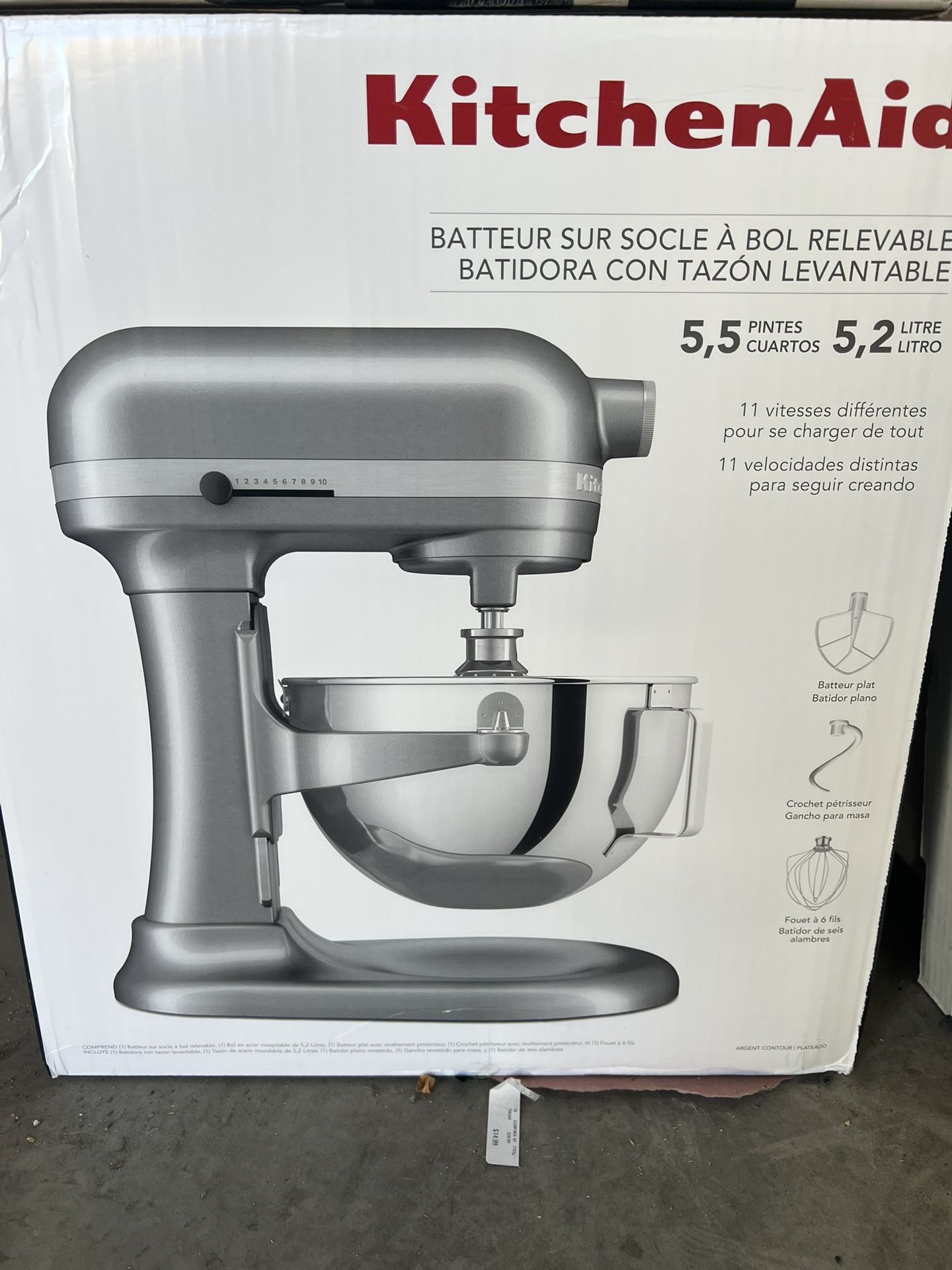 5.5 Qt Kitchen aid Mixer