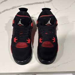 Red Thunder Jordan 4s