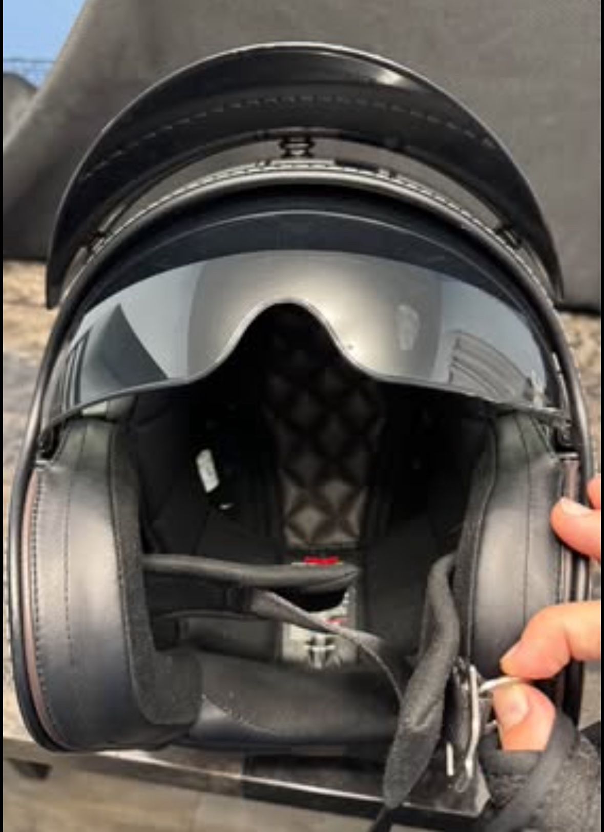 HJC IS-5 Open Face Motorcycle Helmet DOT Approved