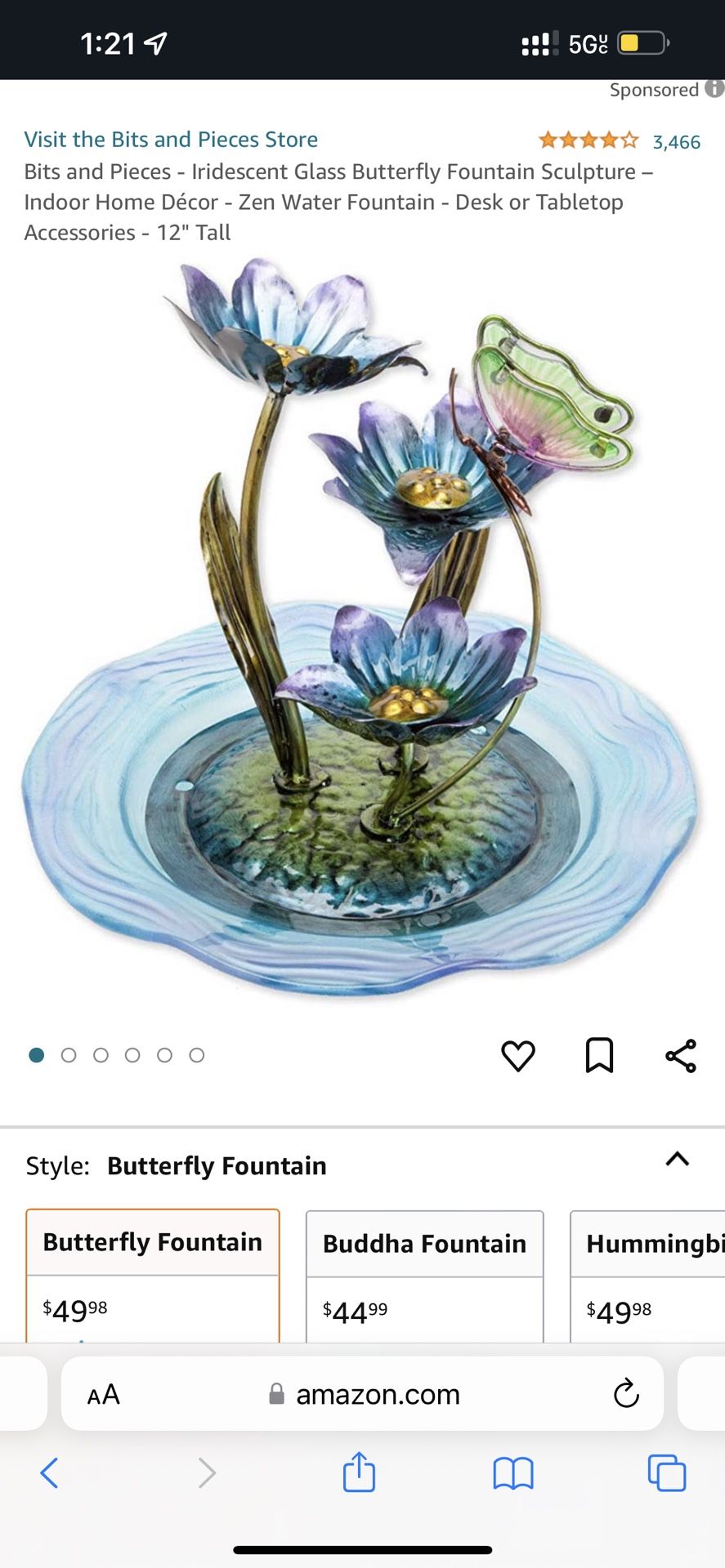 Butterfly Fountain 