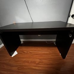 Black Office Desk