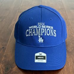 Los Angeles DODGERS 2024 World Series Champions LA Hat NEW Fan Favorite Adjust