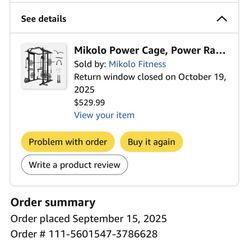 Gym Set. Bought Them September 18 From Amazon