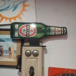 Vintage Beck's Beer Sign