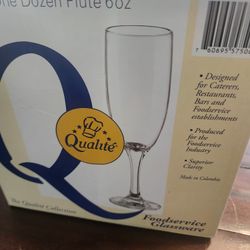 Flute Champagne Mimosa Glasses Restaurant 1 Dozen 6oz