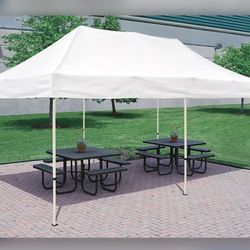10 x 20 Pop Up Canopy Tent Portable  Instant Canopies Outdoor Market Shelter 10x20 Canopy