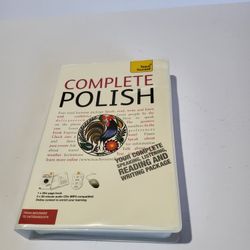 Complete Polish Teach Yourself CD's And Book 
