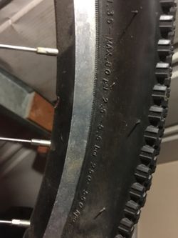 19 BIKE WHEEL quik release with heavy duty tire brand new never used.