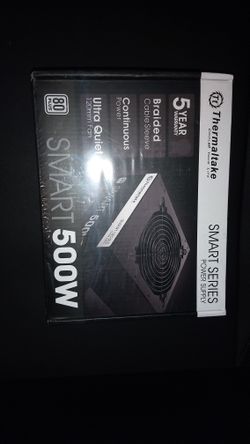 Thermaltake smart series 500 watt gaming power supply PSU