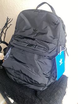 Adidas Puffer Backpack (Black)