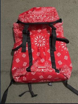 SPRAYGROUND Red Bandana Backback / Laptop Bag