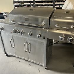 Kenmore Grill/Oven combo with side burner 