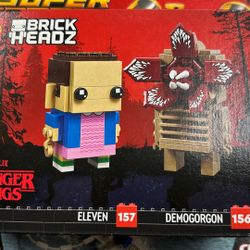 Lego 40549 Demogorgon & Eleven Brick Headz