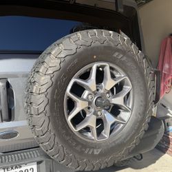 Bronco OEM Wheels And Tires