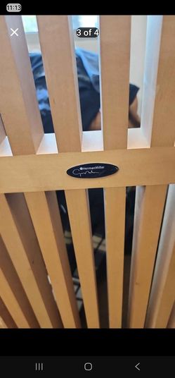 George Nelson Herman Miller Wood Slat bench