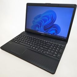 SONY VAIO 15.6” laptop / Windows 11 Pro / SSD / WiFi / Camera / HDMI / CD-DVD / Charger