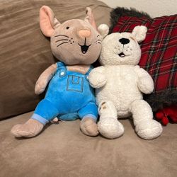 Give A Mouse A Cookie Stuffed Animal With Dog And Book