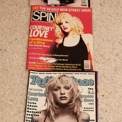 $15 For 3 Courtney Love Mags