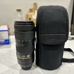 Nikon 70-200 F/2.8E Lens