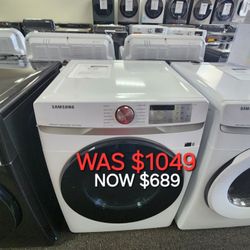 7.5 Cu. Ft. Smart Stackable Vented Electric Dryer