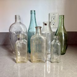 Set of Antique Bottles