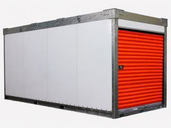 Portable Storage Container with Roll-Up Door or swing door