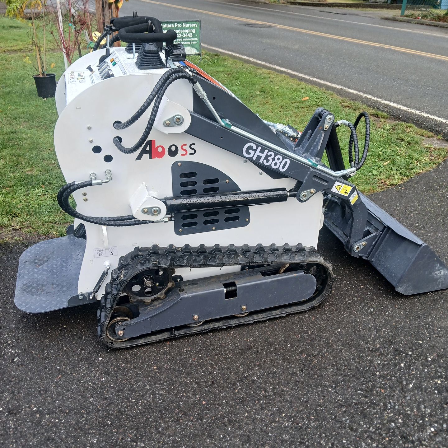 2025 Aboss GH380. 27HP Skid, stir. 2 attachments. Heavy duty, American ...