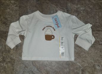 Cat& jack baby girl shirt new