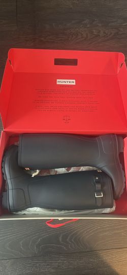 Women’s Hunter Boots Black Size 7