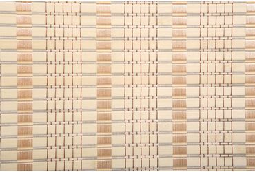 3 Panels Room Divider Folding Screen Bamboo Insert Natural