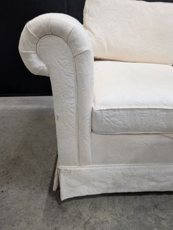 DREXEL Heritage Cream Loveseat